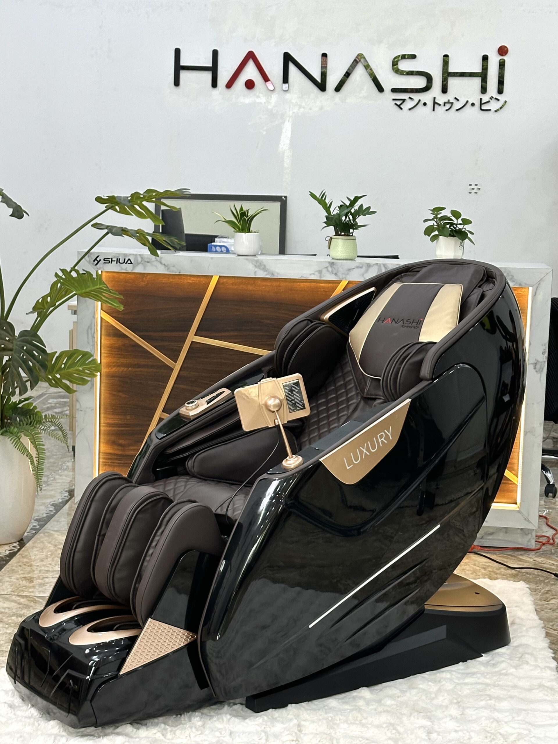 Ghế Massage HANASHI H79 - Chân Điện Cao Cấp